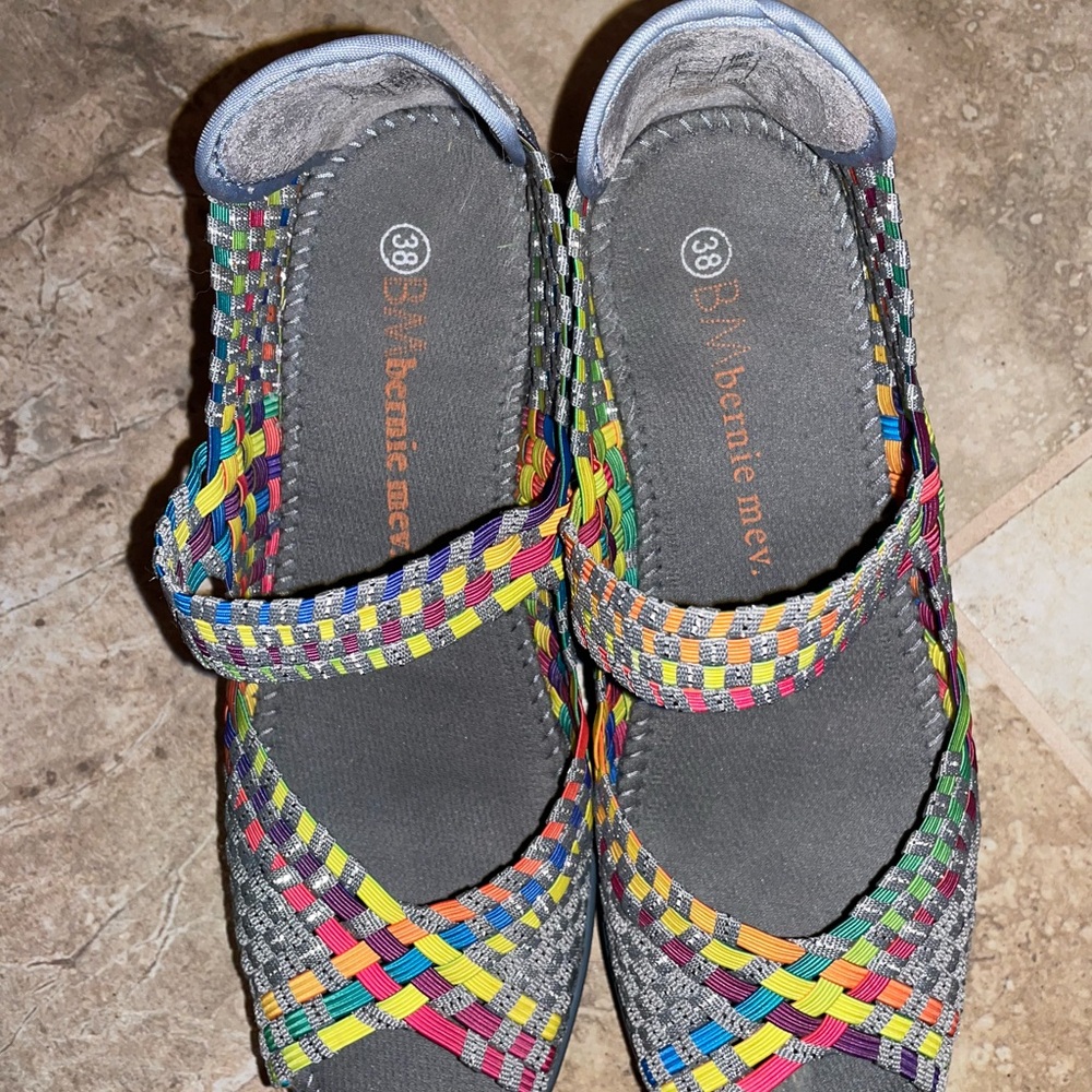 Bernie Mev Multicolor Woven Flats